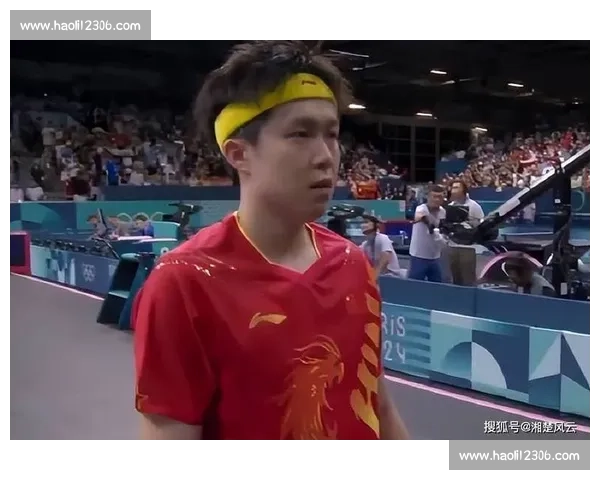 王楚钦的 “眼神杀”:训完球拍,再训自己